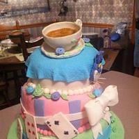 Alice In Wonderland 2 Cake
