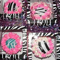 Zebra cupcakes