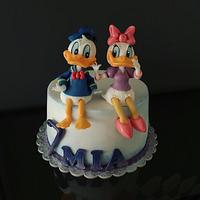 Caketopper Daisy&Donald 
