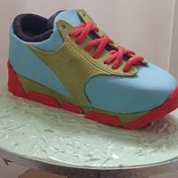 Training Shoe Cake