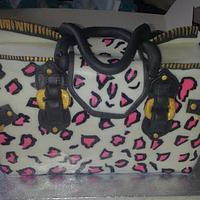 Pauls boutique bag pink leopard print
