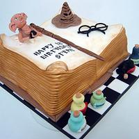 Harry Potter themed Dobby cake!