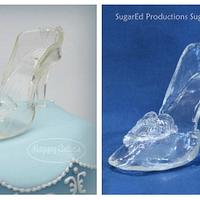 isomalt glass slipper