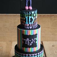 1D Cake with a Twist