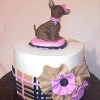 Chihuahua cake