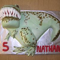 T-Rex cake 