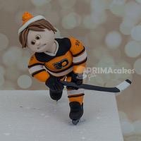 Flyers Hockey Cake