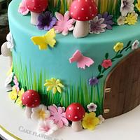 First birthday cake 