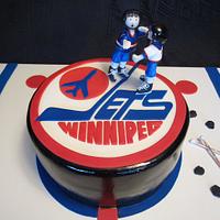 Winnipeg Jets Cake