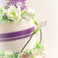 Wonky Wedding Cake