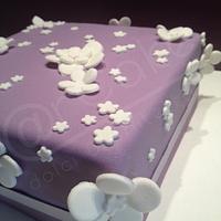 square velvet cake