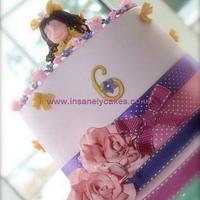 Princess 6th Birthday Celebration Cake 