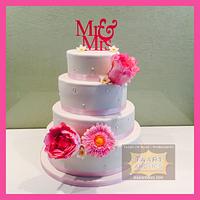 Weddingcake pink