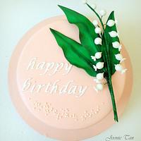 Lily of Valley Cake