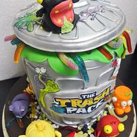 Trash Pack Theme Cake