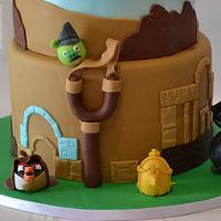 Angry Birds Star Wars Cake