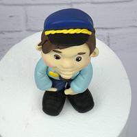 Policeman Cake Topper