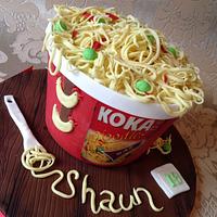 Koka Noodle Cake