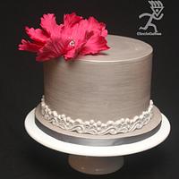 My 24 hour Cake with flower tutorial