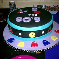 70's & 80's Theme Birthday Cakes