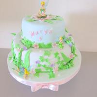 My daughter's Tinkerbell cake!