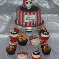 Arrrghhhh Pirate Theme Birthday Cake