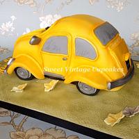 VW Beetle cake