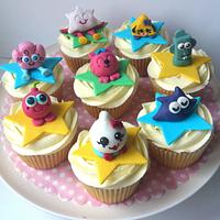 Moshi Monsters / Moshling Cupcakes....