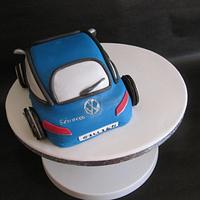 A Birthday Cake Of A Scirocco Car