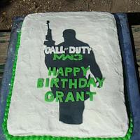 Modern Warfare Cake