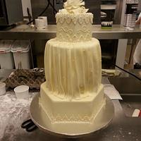 Ivory Wedding cake 