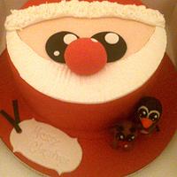 North Pole Christmas Cake