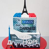 Cakes Against Violence Collaboration - Only LIGHT reveal HOPE !