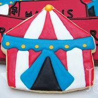 Circus-themed Bar Mitzvah Cookies