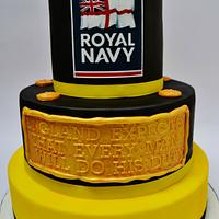 HMS Victory Cake