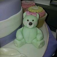 1st ever baby shower cake!