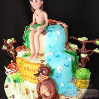 The jungle book cake