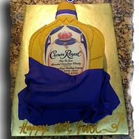 Crown Bottle Cake