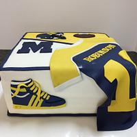 University of Michigan Cake