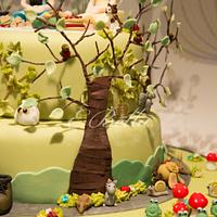 Woodland Themed 21st Cake