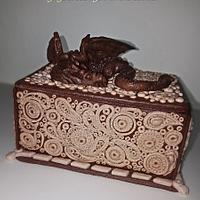 Gingerbread Dragon Chest