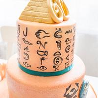 Egyptian B-day Cake