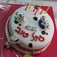 101 Dalmatians cake