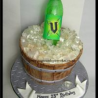V Energy Drink Cake ~