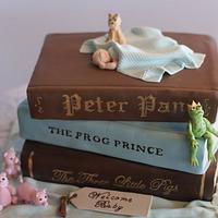Fairy Tale Baby Shower Cake