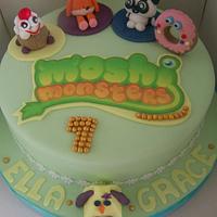 moshi monster cake