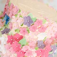 Floral Birthday cake