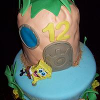 SpongeBob Cake