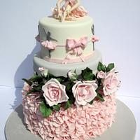 Ballerina pink cake