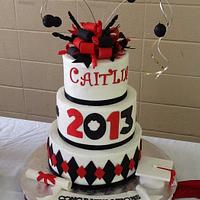 Caitlin's Graduation Cake